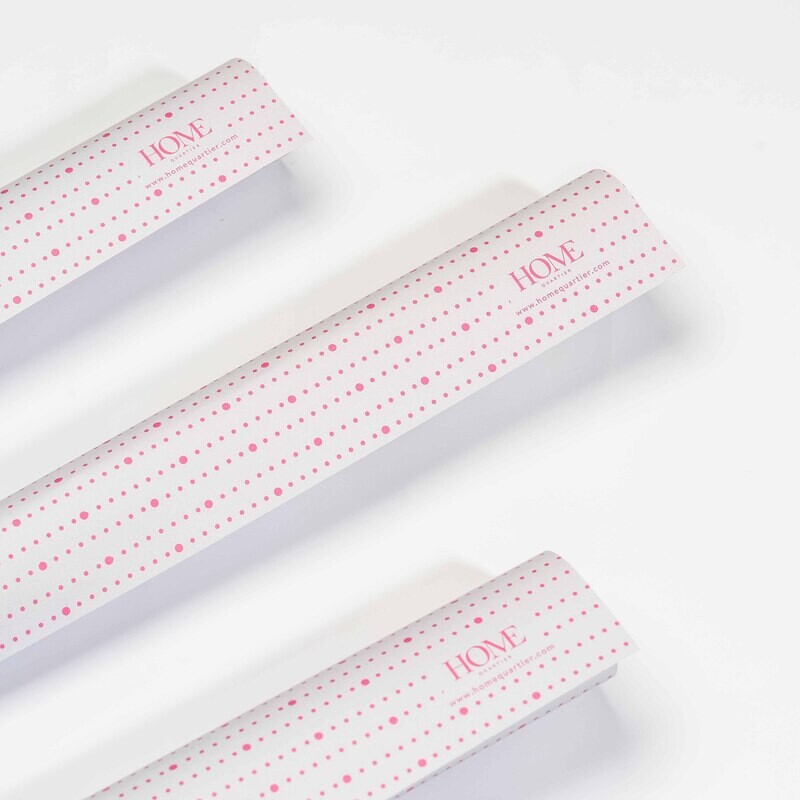 Geschenkpapier-Set pink dot lines Geschenkpapier-Set pink dot lines