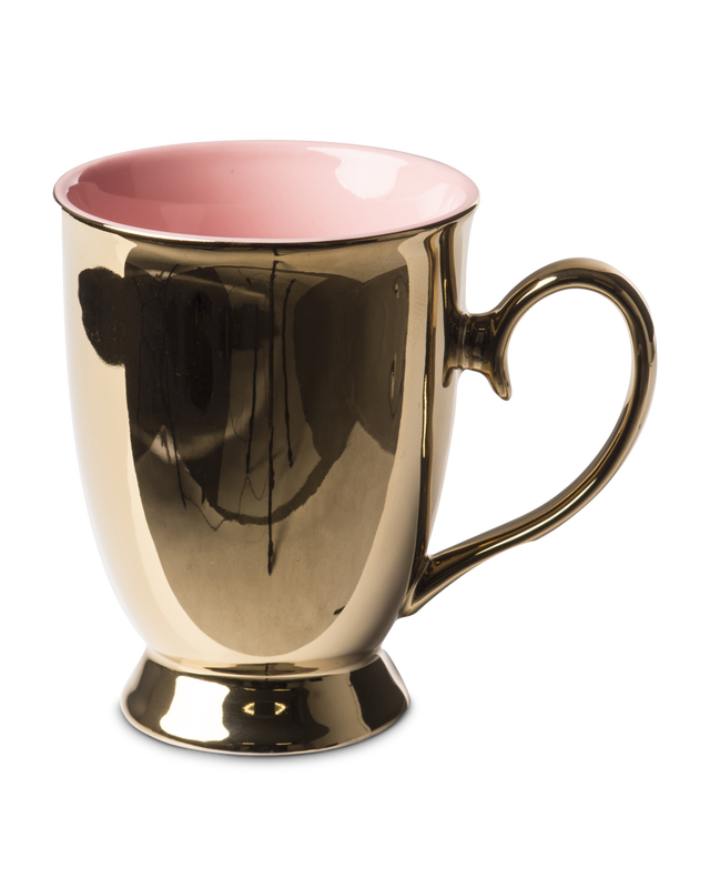 Pols Potten Mugs Legacy gold -  4er Set