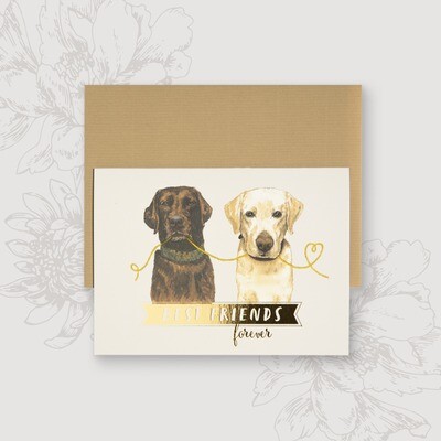 Home Quartier Klappkarte - BEST FRIENDS FOREVER Home Quartier Klappkarte - BEST FRIENDS FOREVER
