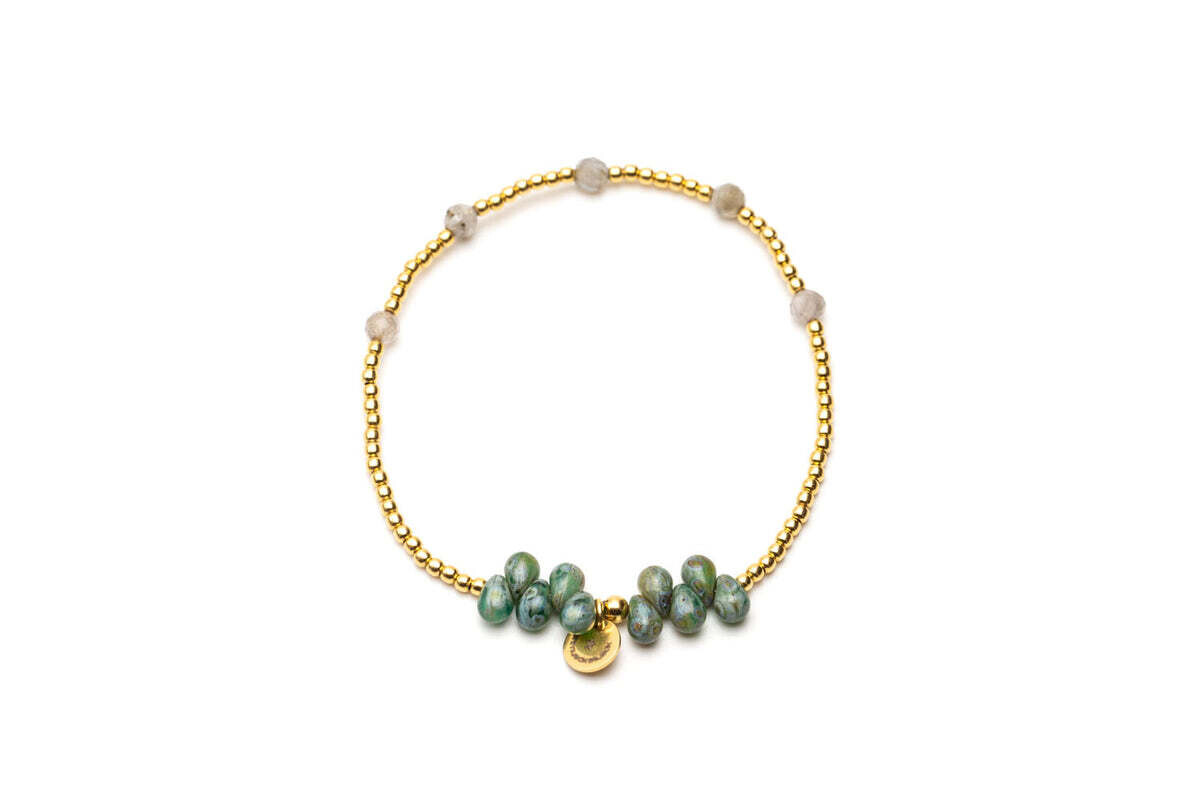Schmückstück Armband A20 Fine Jewelry Drops Green Schmückstück Armband A20 Fine Jewelry Drops Green