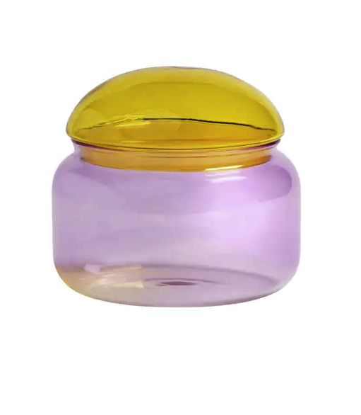 &klevering Amsterdam - Jar Puffy rosa/gelb