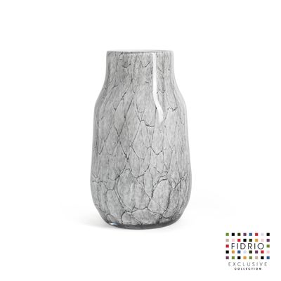 Fidrio Vase Verona Cement Grey