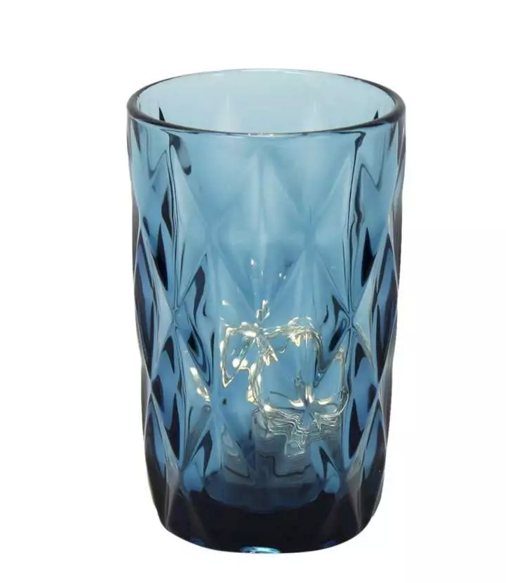 Werner Voss Longdrinkglas, blau Werner Voss Longdrinkglas, blau