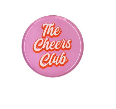 Gift Company Deko-Tablett "The Cheers Club"