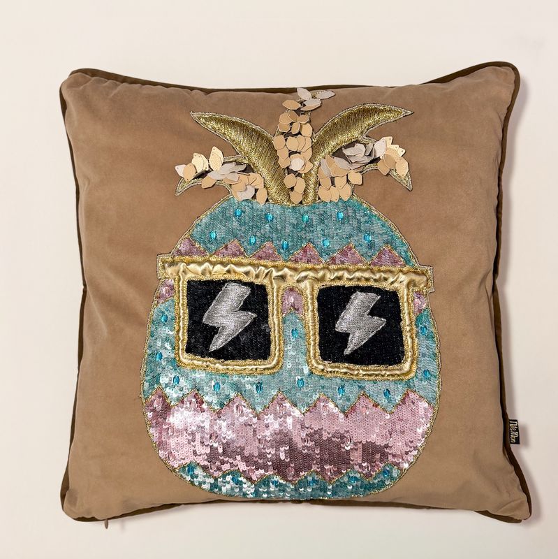 NIL+MON Kissenbezug "Pineapple"