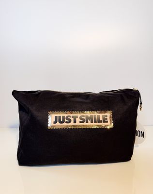 NIL+MON Kosmetiktasche  "just smile"