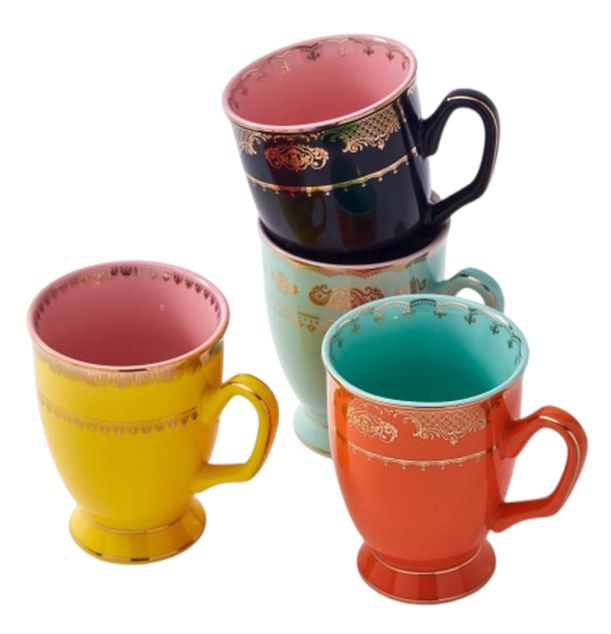 Pols Potten Grandpa Becher  4er Set