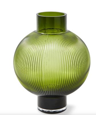 Pols Potten  Vase aus geripptem Glas