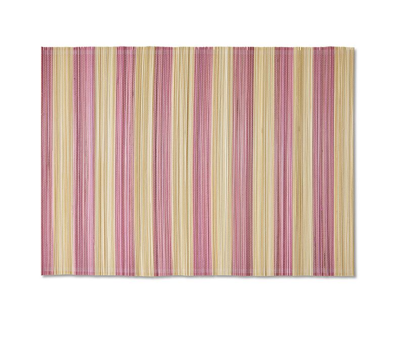 Hk living  Tischset aus Bambus, Rosenrot