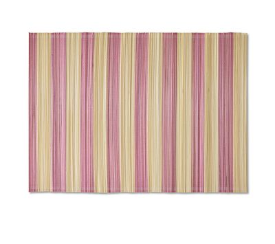 Hk living  Tischset aus Bambus, Rosenrot