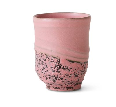 HK living 70s Keramik Kaffeebecher  Smooth