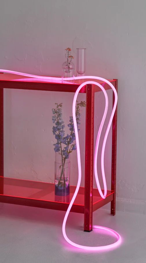 STUDIO ABOUT - FLEX TUBE, bright pink, 5 m