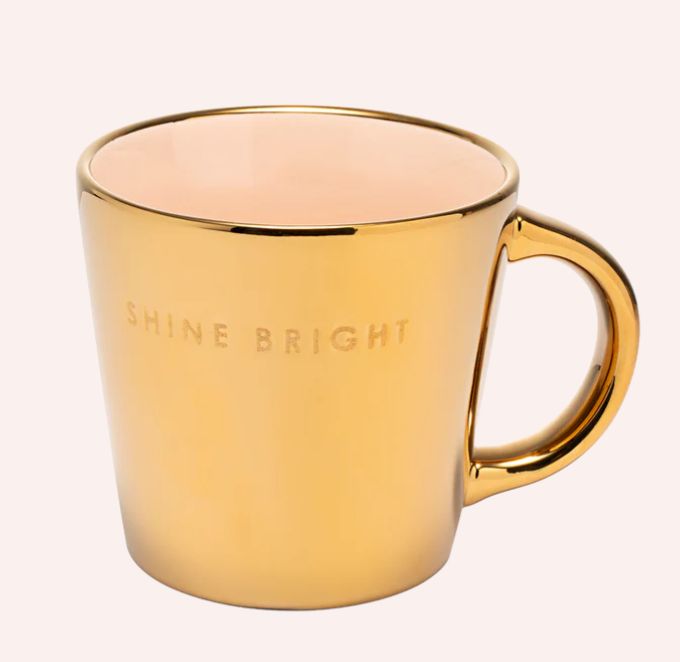 Vondels Cappuccino-Tasse , Shine Bright