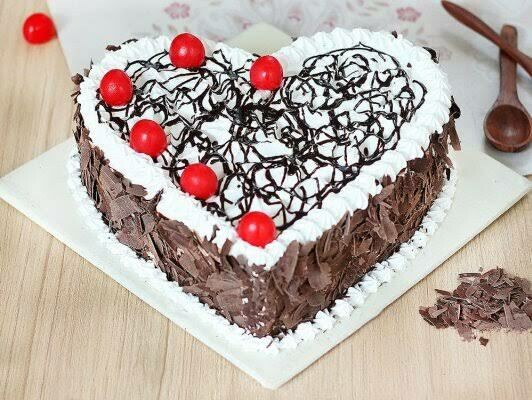 Heart Shape Black Forest
