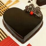 Heart Shape Chocolate Cake