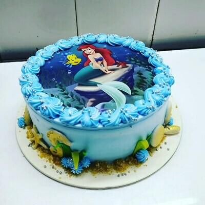 Mermaid cake