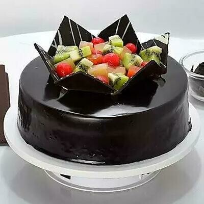 Chocolate Fresh Fruit Cake 3