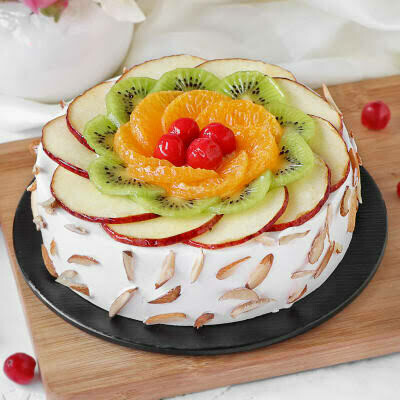Fresh Fruit Cake 3