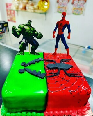 Spider man &amp; Hulk