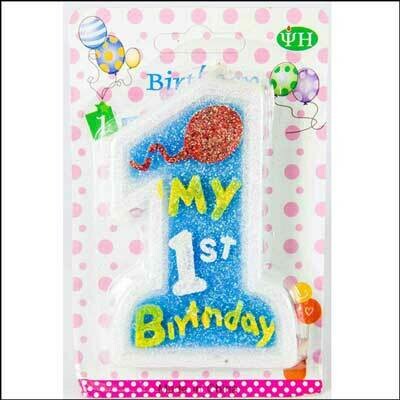 My First Birthday Candle