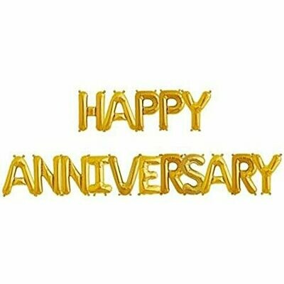 Anniversary Foil Balloons