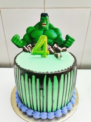 Hulk Cake