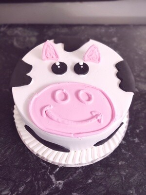 Cow Face Cake