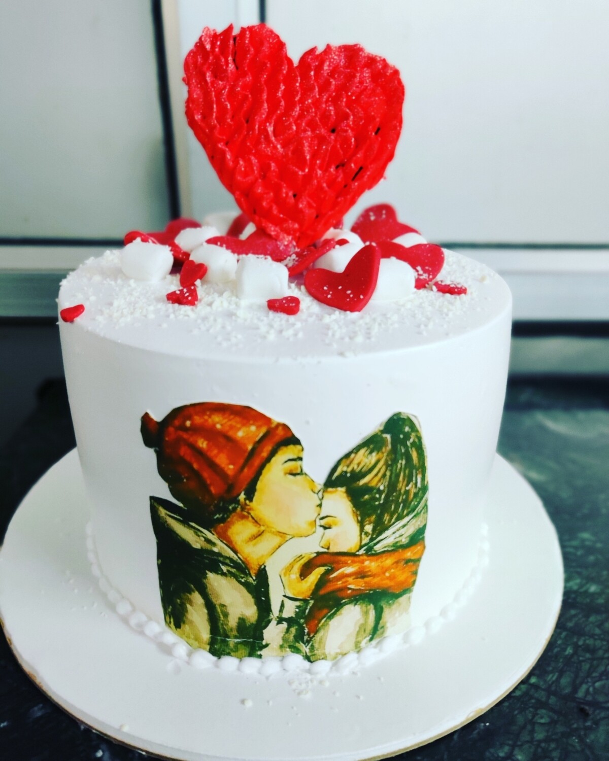 Love Birds Cake