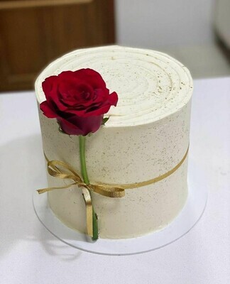 Single Rose Cake