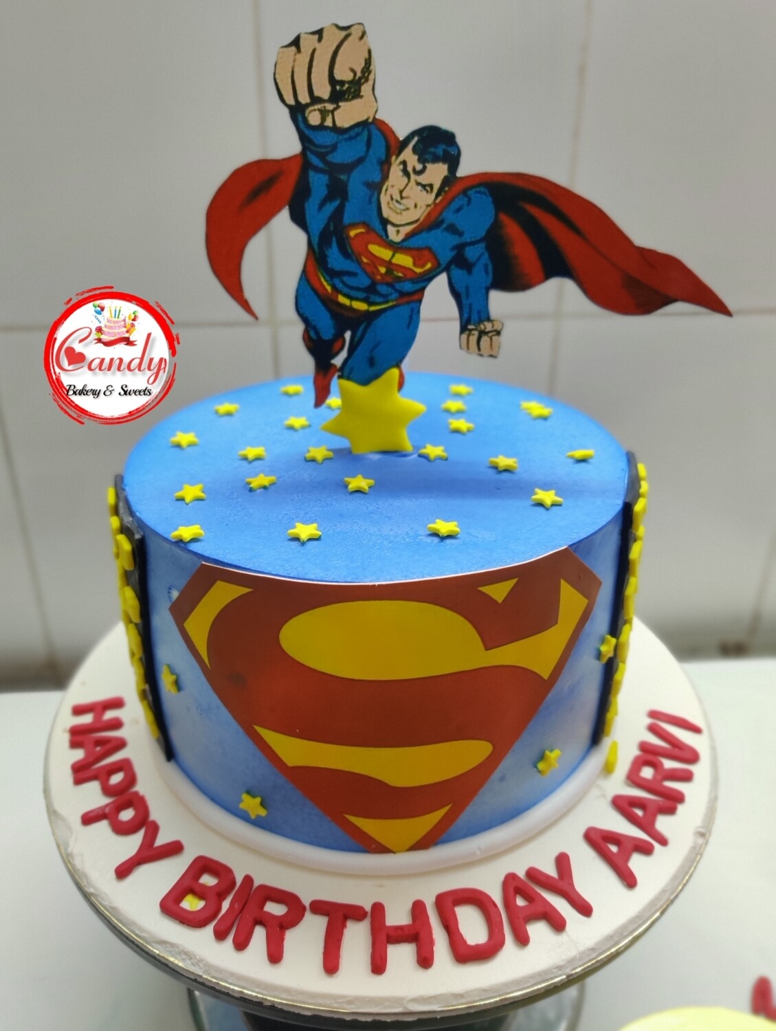 Super Man Cake