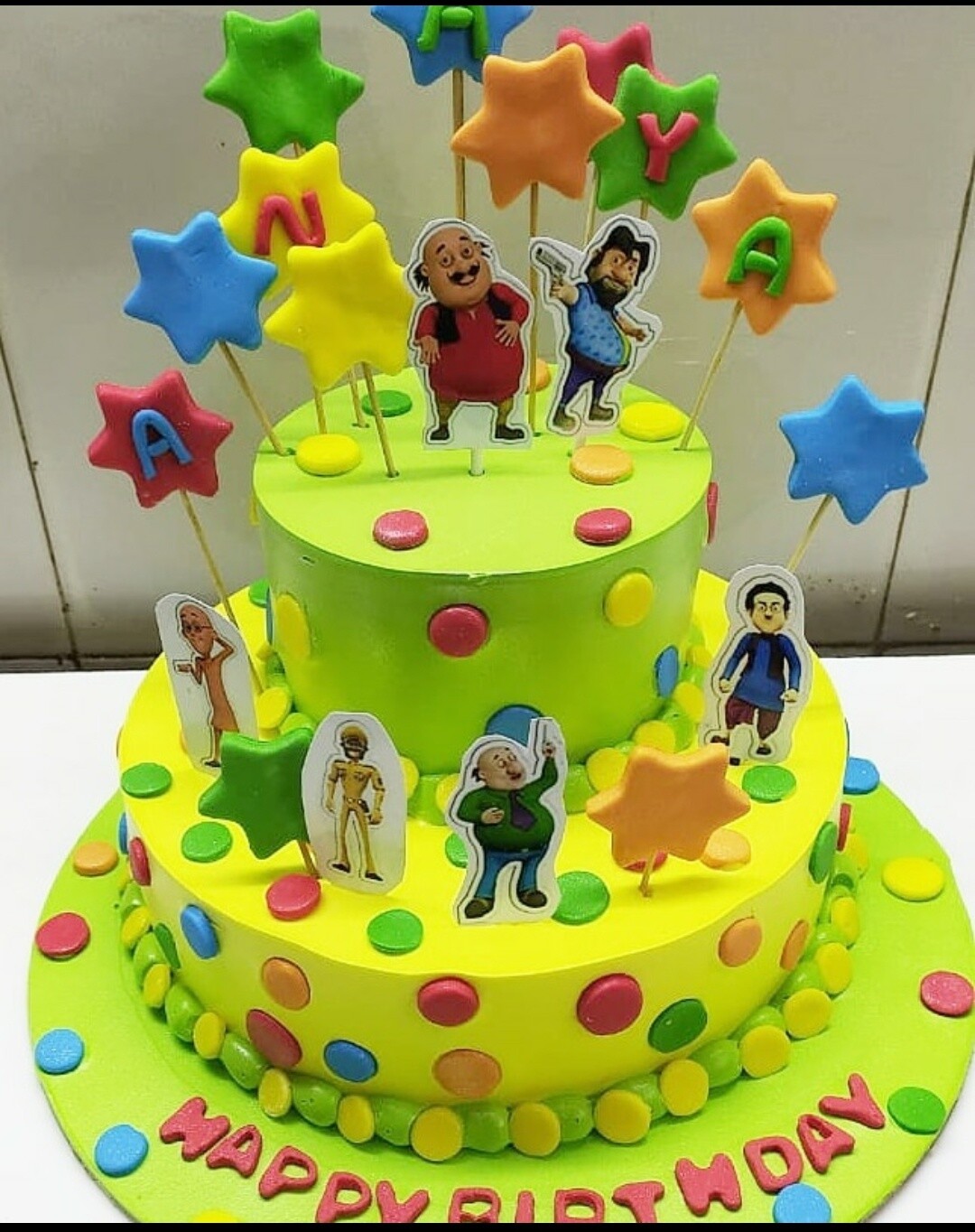 Motu Patlu Cake