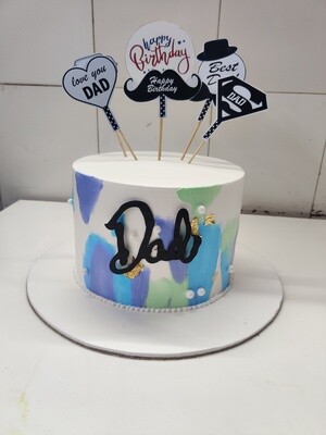 Dad Cake Design