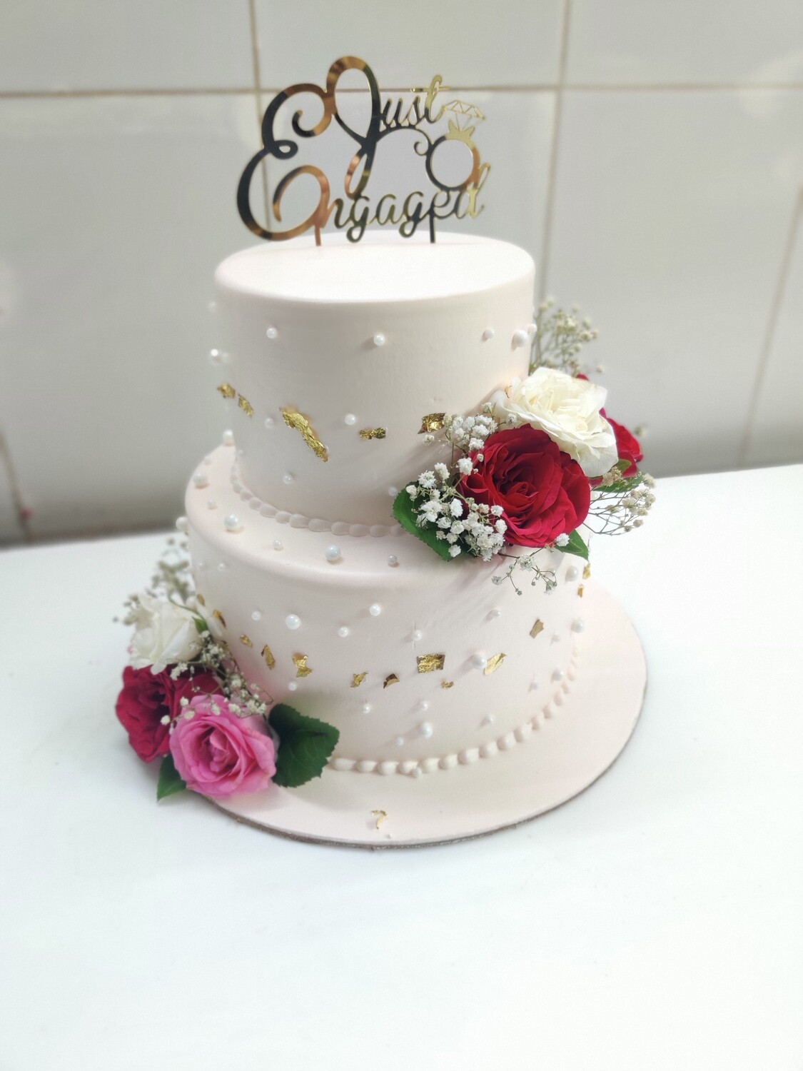2 Tier Cake for Couples