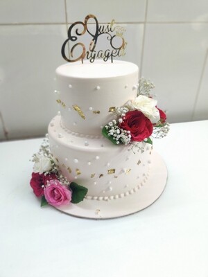 2 Tier Cake for Couples