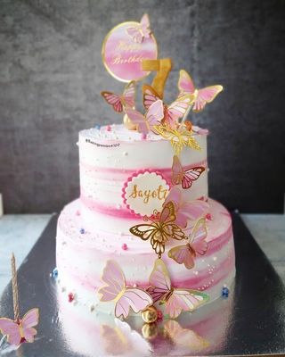 Butterfly Cake 2 Tier