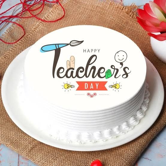 Teacher&#39;s day cake 1