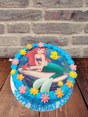 Mermaid Cake Design