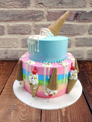Icecream Cake Design