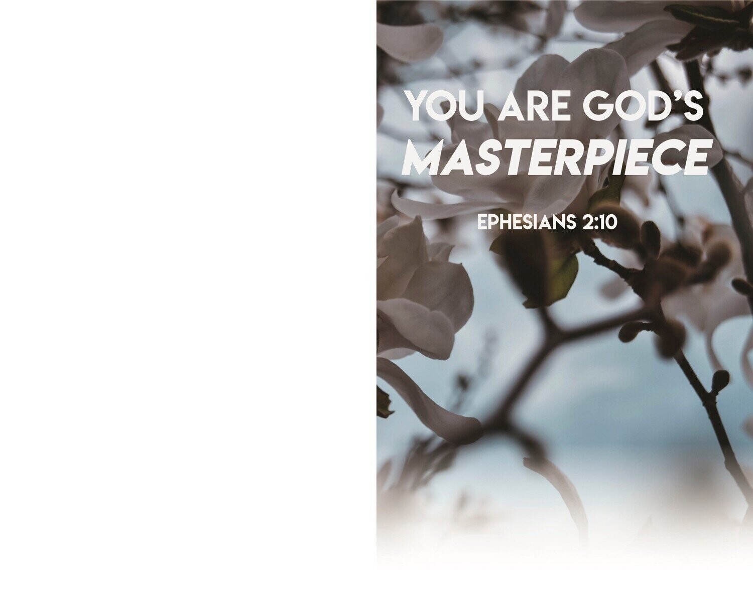 Fall Bulletin You Are God's Masterpiece