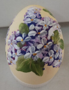 Osterei - violett