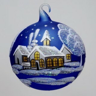 Christbaumkugel - Dorf DN 8