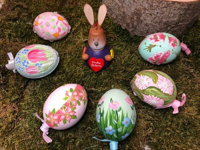 Ostereier Box Frohe Ostern