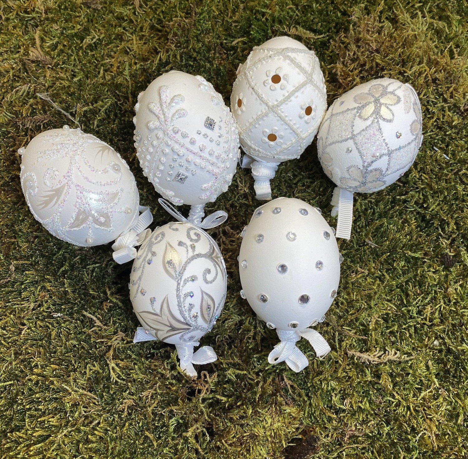 Weihnachtseier Box White