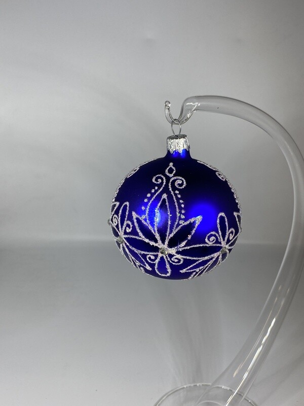 Weihnachtskugel - Weihnachtsblume