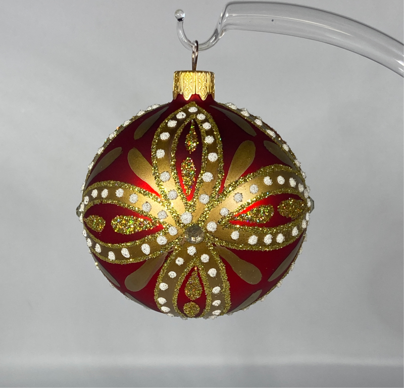 Christbaumkugel Rot