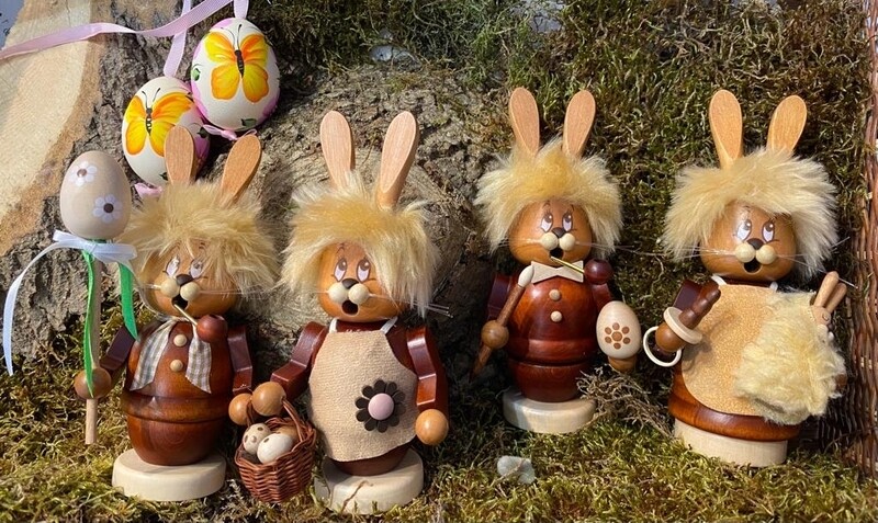 Räucherhasen Familie