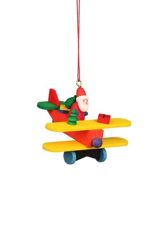 Weihnachtsmann auf Flieger