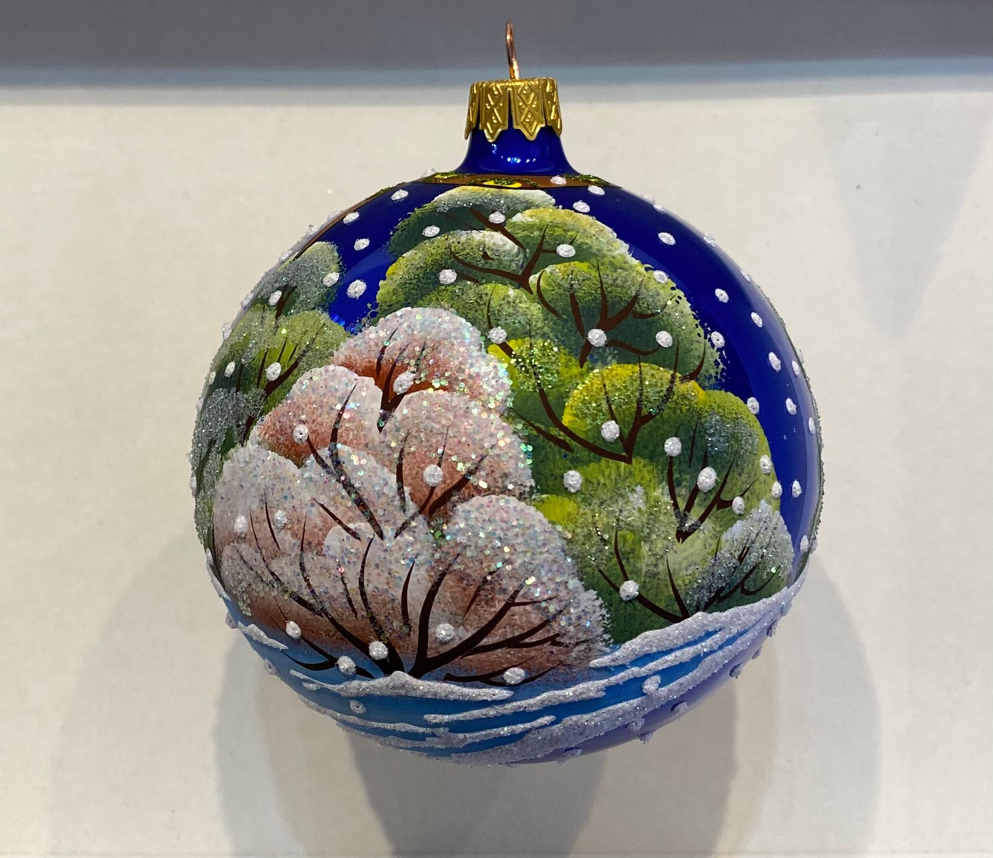 Christbaumkugel - Schlangenkönigin