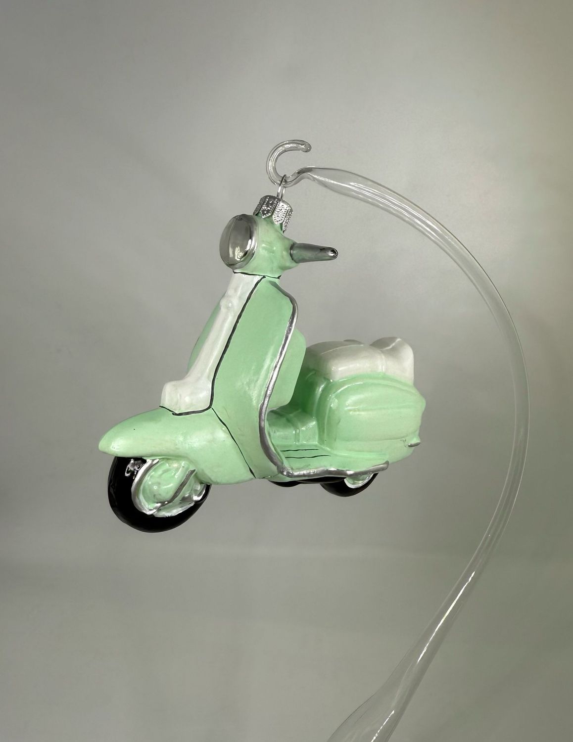 Christbaumkugel - Vespa türkis