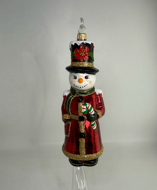 Christbaumschmuck - Schneemann Fridolin